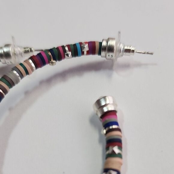 Kendra Scott Multicolor Hoop Earrings Reece - Picture 4 of 6